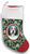 Bearded Collie Blue/White - Best of Breed Christmas Stocking