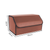Leather Car Boot Collapsible Foldable Trunk Cargo Organizer Portable Storage Box Coffee 