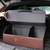 Leather Car Boot Collapsible Foldable Trunk Cargo Organizer Portable Storage Box Coffee 