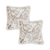 Sage Botanical Embroide Pillowcase