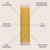 8' Yellow And Cream Indoor Outdoor Runner Rug