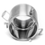 L  Stainless Steel Insulated Food Carrier Warmer Container