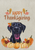 Black Labrador - Hippie Hound Studio Best of Breed Thanksgiving House and Garden Flag