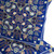 Set of Two Blue And Light Green Botanical Indoor Outdoor Throw Pillow