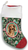 Dachshund Longhaired Cream - Best of Breed Christmas Stocking