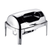 L Stainless Steel Double Soup Tureen Bowl Station Roll Top Buffet Chafing Dish Catering Chafer Food Warmer Server