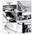 L Stainless Steel Double Soup Tureen Bowl Station Roll Top Buffet Chafing Dish Catering Chafer Food Warmer Server