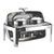 L Stainless Steel Double Soup Tureen Bowl Station Roll Top Buffet Chafing Dish Catering Chafer Food Warmer Server