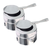 L Stainless Steel Double Soup Tureen Bowl Station Roll Top Buffet Chafing Dish Catering Chafer Food Warmer Server