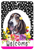 Basset Hound - HHS Paw Prints Welcome Indoor/Outdoor Aluminum Sign