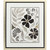 Modern Petals III Gold Framed Wall Art