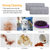 10Pcs Microfiber Mop Pads Reusable Washable 