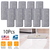 10Pcs Microfiber Mop Pads Reusable Washable 