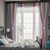 2 Packs Magnetic Curtain Tiebacks Extendable Floral Drape Holder 