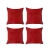 Bohemian Vegan Faux Leather Throw Pillow