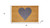 24" X 36" Brown And Gray Heart Outdoor Coir Door Mat