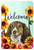 Brittany Spaniel - HHS Welcome Indoor/Outdoor Aluminum Sign