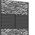 71" X 47" Black Galvanized Metal Rectangular Planter Box