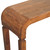 47" Brown Solid Wood Solid Console Table And With Two Drawers