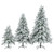 7.5' White Pre Lit Full Spruce Christmas Tree With Decorations