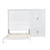 White Wood Queen Murphy Bed