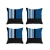 Boho-Chic Printed Jacquard Throw Pillow Covers
