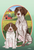 German Shorthair Pointer - Tomoyo Pitcher Van Gogh Garden Flag