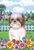 Shih Tzu Grey- Best of Breed On The Farm Garden Flag