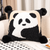 Panda PomPom Decorative Pillowcase
