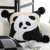 Panda PomPom Decorative Pillowcase