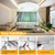 17.71in LED Ceiling Fan with Light Round Pendant Fan