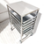 Gastronorm Trolley  Tier Stainless Steel Bakery Trolley Suits x Tray with Working Surface