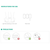 Wireless Digital Body Fat LCD Bathroom Weighing Scale Electronic Weight Tracker