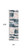 19' Runner Blue And Beige Abstract Runner Rug