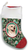 Golden Retriever White - Best of Breed Christmas Stocking