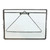 5x7 Silver Metal Horizontal Glass Frame
