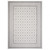 5’ x 7’ Gray Diamonds Indoor Outdoor Area Rug