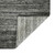 8' X 10' Dark Gray And Ivory Wool Striped Hand Woven Area Rug
