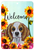 Cavalier King Charles Blenheim - HHS Welcome Indoor/Outdoor Aluminum Sign