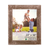 24" X 30" Rustic Farmhouse Brown Wood Frame