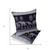 Set of Two Purple And Sky Blue Elephant Paisley Indoor Outdoor Throw Pillow