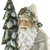 Olde World Santa Claus Holding Christmas Tree & Basket