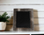 8" x 10" Gray Cowhide Tabletop Picture Frame