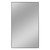 59" Black Metal Freestanding Framed Standing Mirror