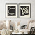 Set Of Two Neutral Spring II Black Framed Wall Art