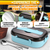 48.5 Oz Stainless Steel Bento Box Adult with Phone Stand Reusable Stainless Steel Lunch Box for Hot Food with Durable Plastic & Soft Rubber Cover Insu