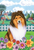 Shih Tzu Grey- Best of Breed On The Farm Garden Flag