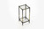 17" Black And Gold Metal Garden Accents Accessories