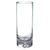11" Clear Mouth Blown Crystal Cylinder Table Vase