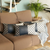Bohemian Vegan Faux Leather Throw Pillow Covers Set